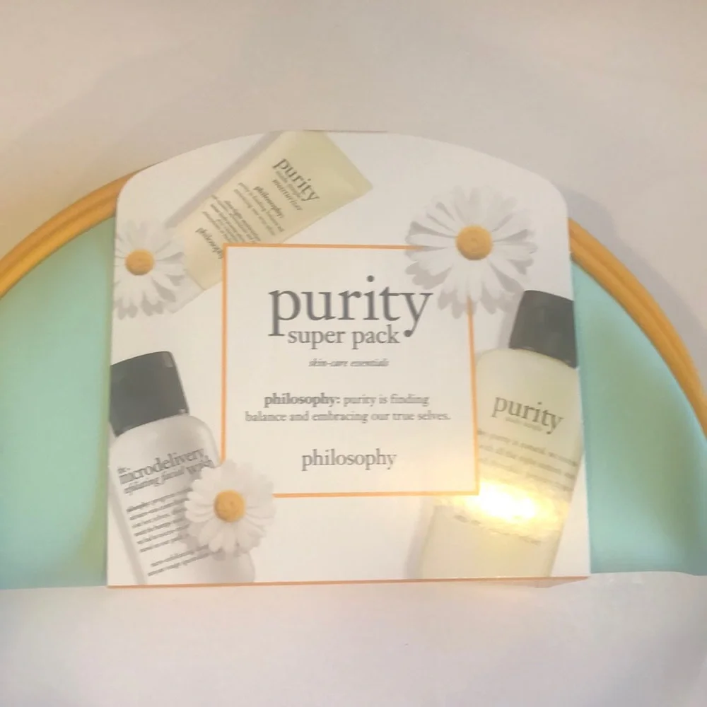 PHILOSOPHY 4p Purity Super Pack Cleanse Nourish NIP